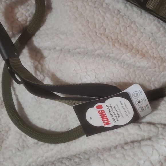 KONG DOG COLLAR AND LEASH BUNDLE BRAND NEW - Picture 3 of 4